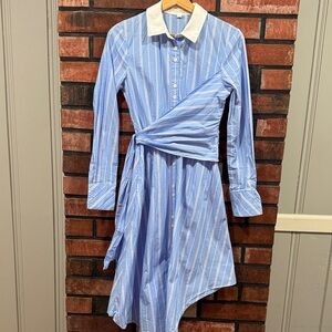 Jonathan Simkhai Asymmetric Shirt Dress